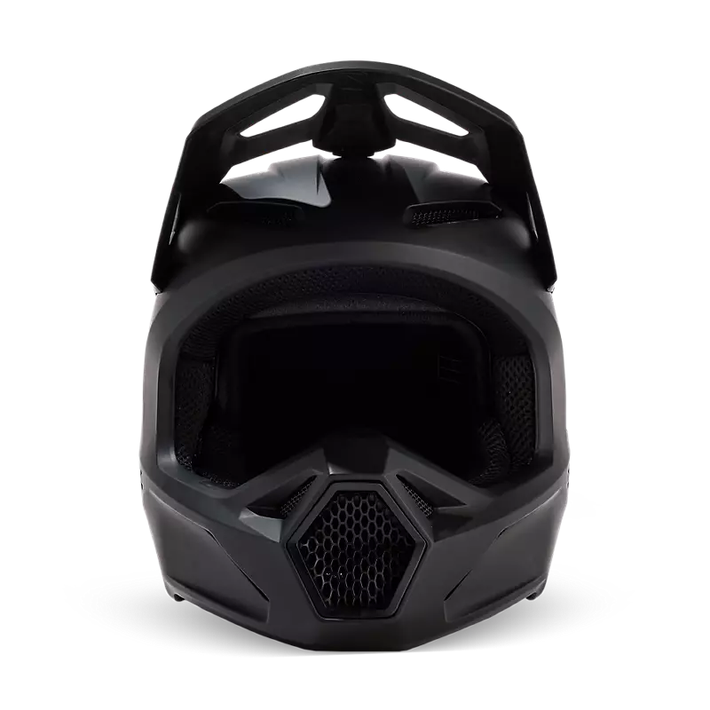 Fox Youth V1 Matte Black Helmet