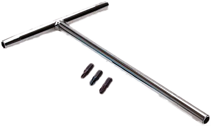 MOTION PRO T-HANDLE BIT DRIVER W/NO. 1 2 3 JIS CROSS-HEAD BITS