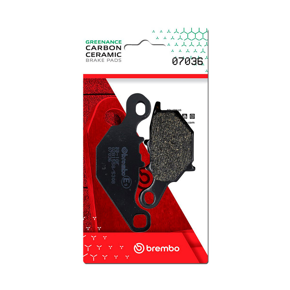 BREMBO PRIME CC BRAKE PADS CARBON CERAMIC SUZUKI