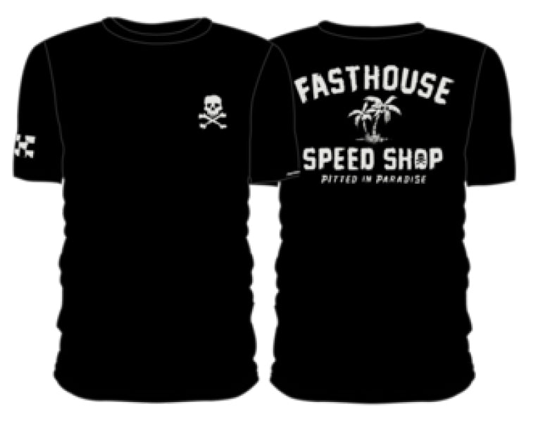 FastHouse ALKYD TEE BLACK MED - ALKYD TEE