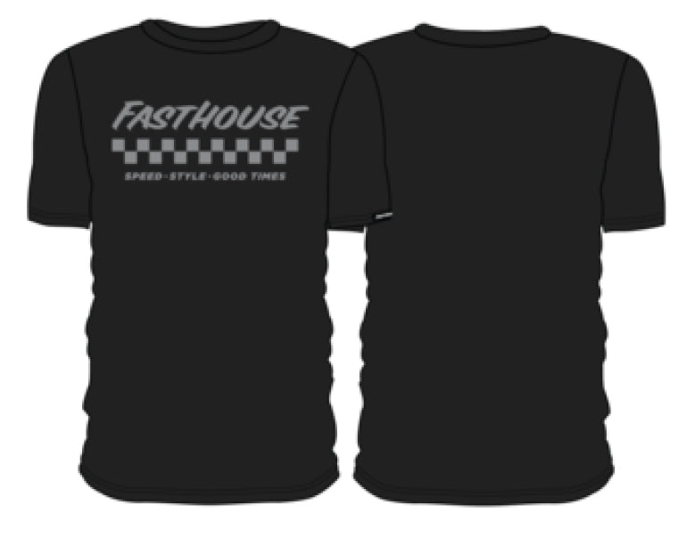 FastHouse APEX TEE GRAPHITE BLK
