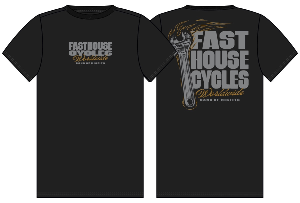 FastHouse SPANNER SS TEE GRAPHBLACK