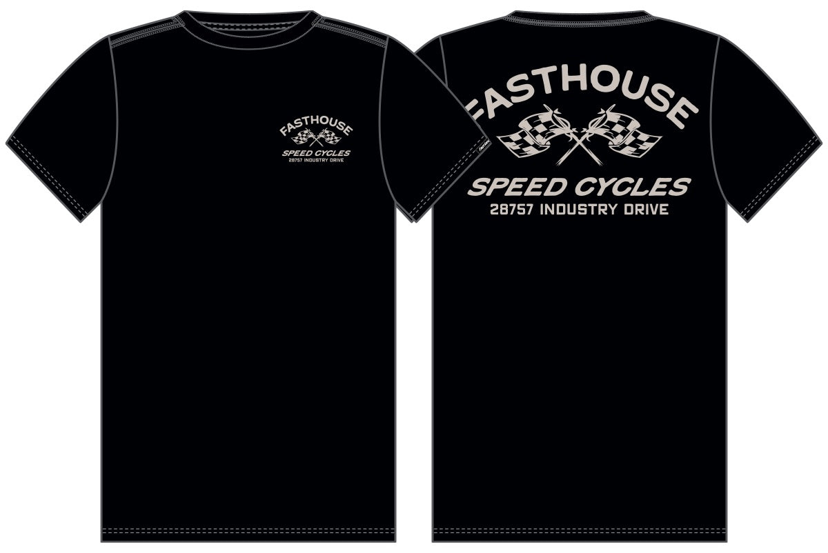 FastHouse YTH CROWN SS TEE BLACK