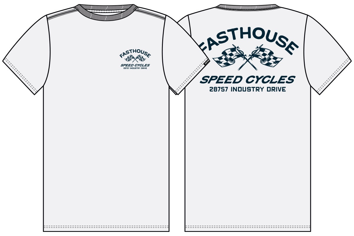 FastHouse CROWN SS TEE WHITE