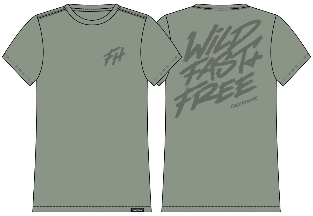 FastHouse WMN WFF SS TEE SAGE WMND