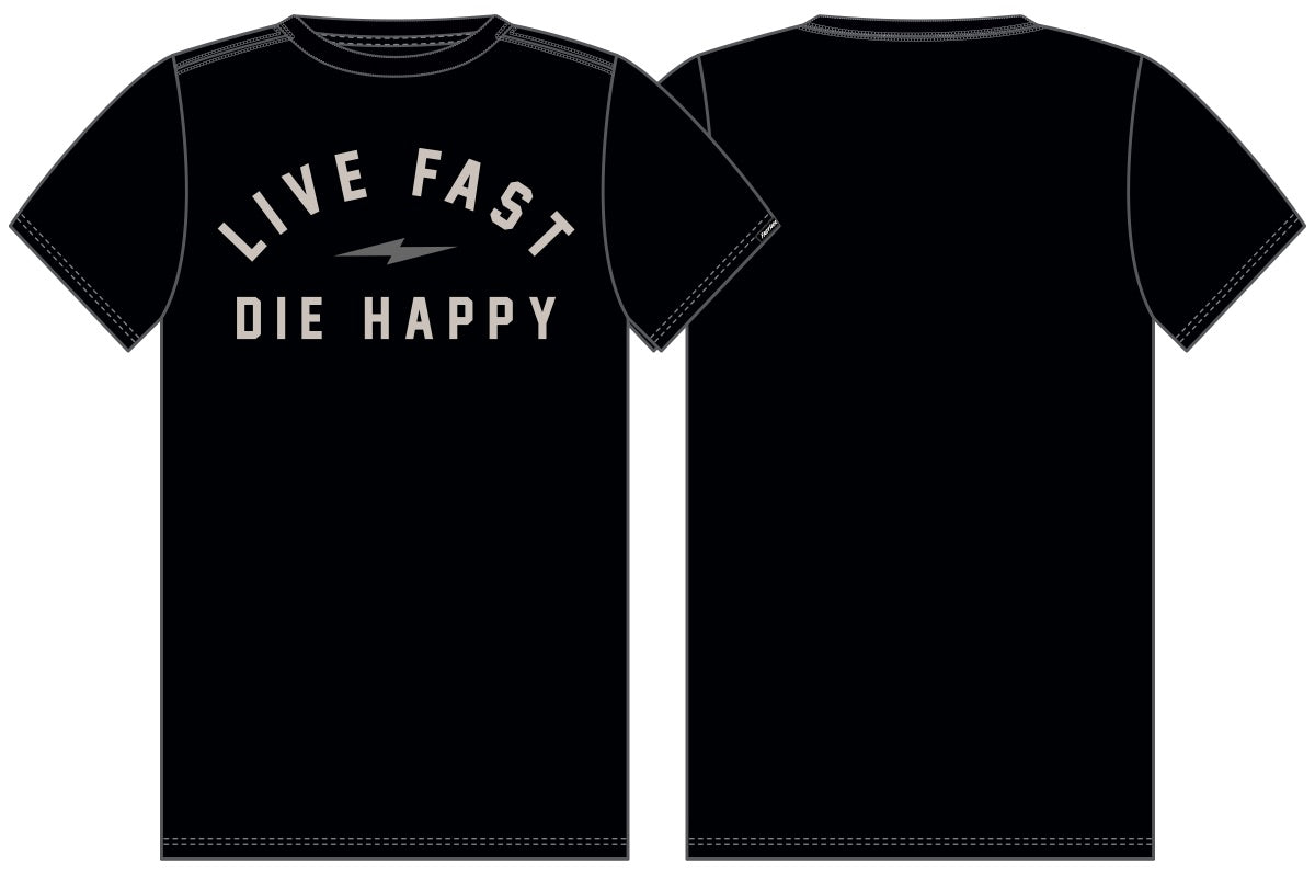 FastHouse WIRED SS TEE BLACK SM - WIRED SS TEE