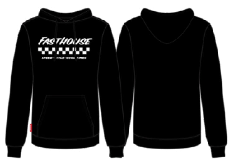 FastHouse APEX PULLOVER BLACK SML - APEX PULLOVER