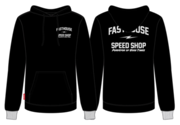 FastHouse PURVEYOR PULLOVER BLACK SML - PURVEYOR PULLOVER