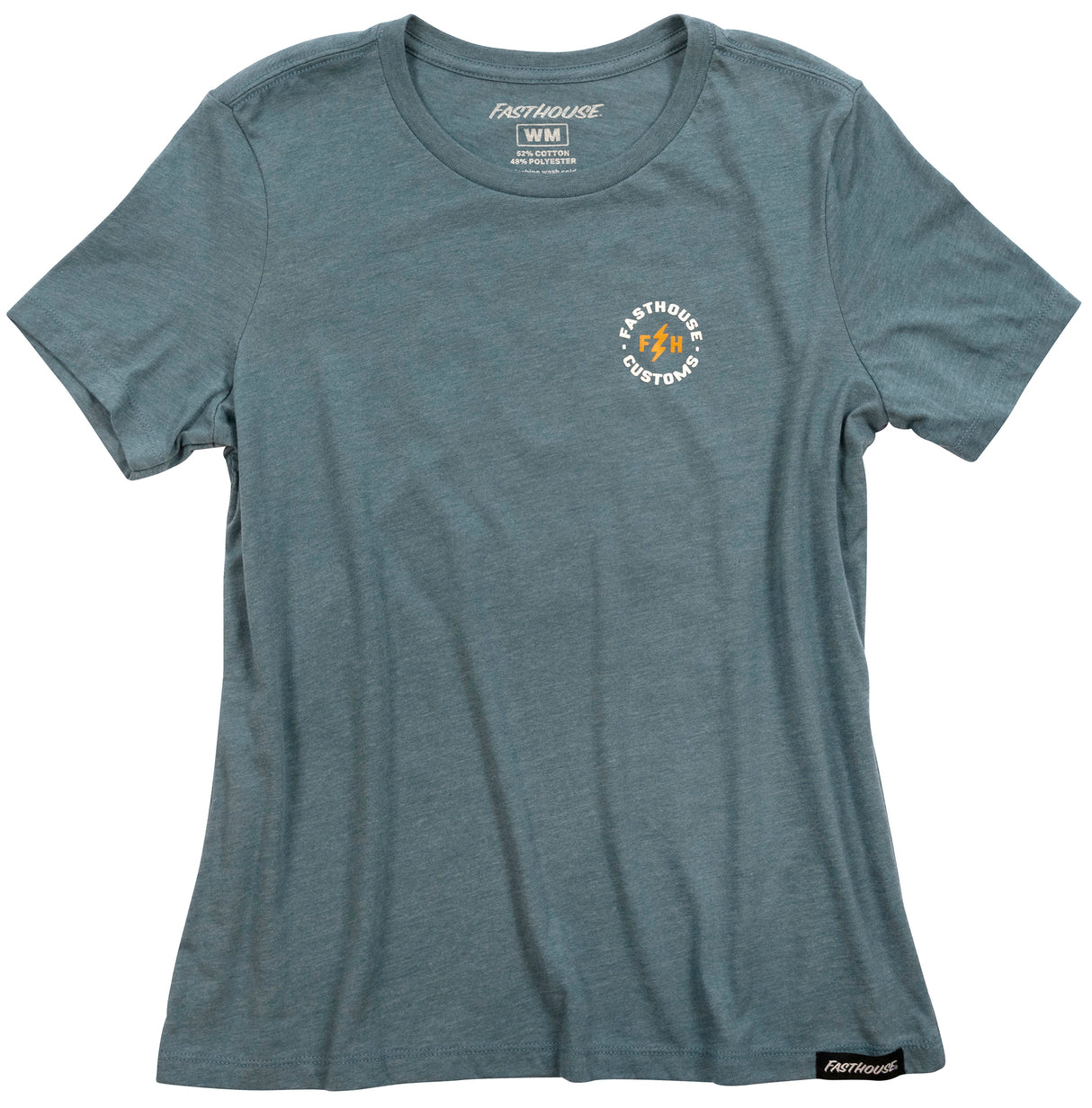 FastHouse WM EASY RIDER TEE SLATE SML - WM EASY RIDER TEE SLATE