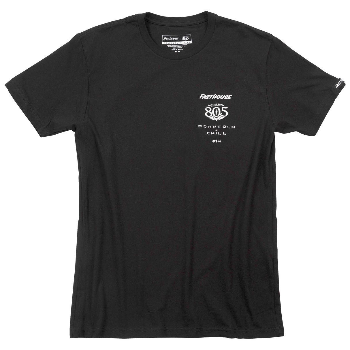 FastHouse 805 SUNSET TEE BLACK SML - 805 SUNSET TEE