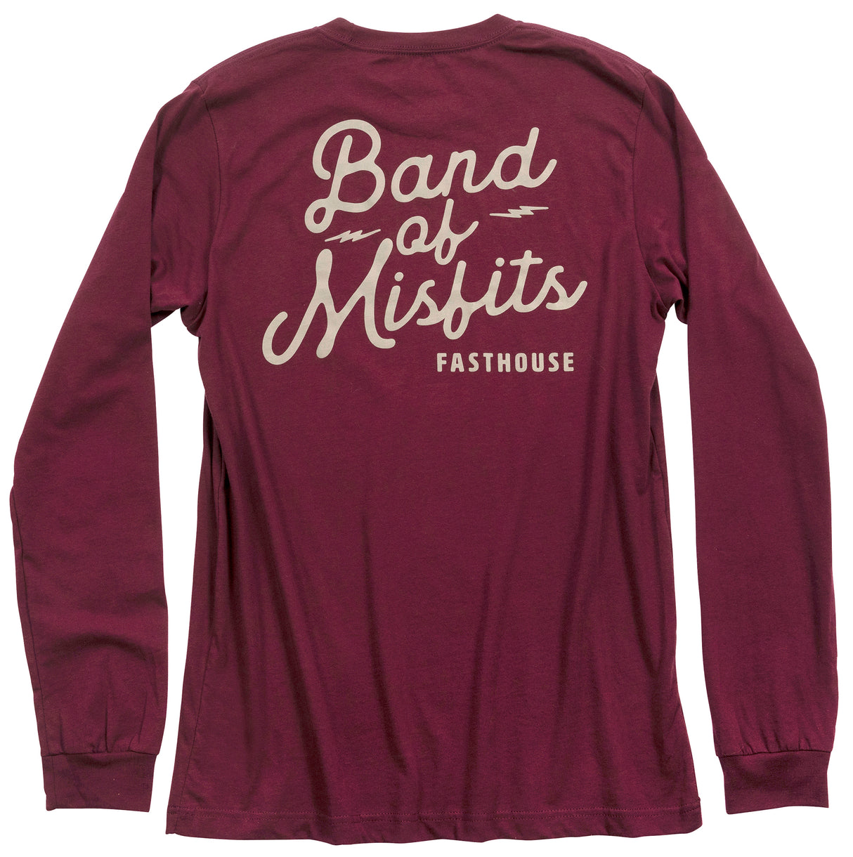 FastHouse WM REVIVAL TEE MAROON SML - WM REVIVAL TEE MAROON
