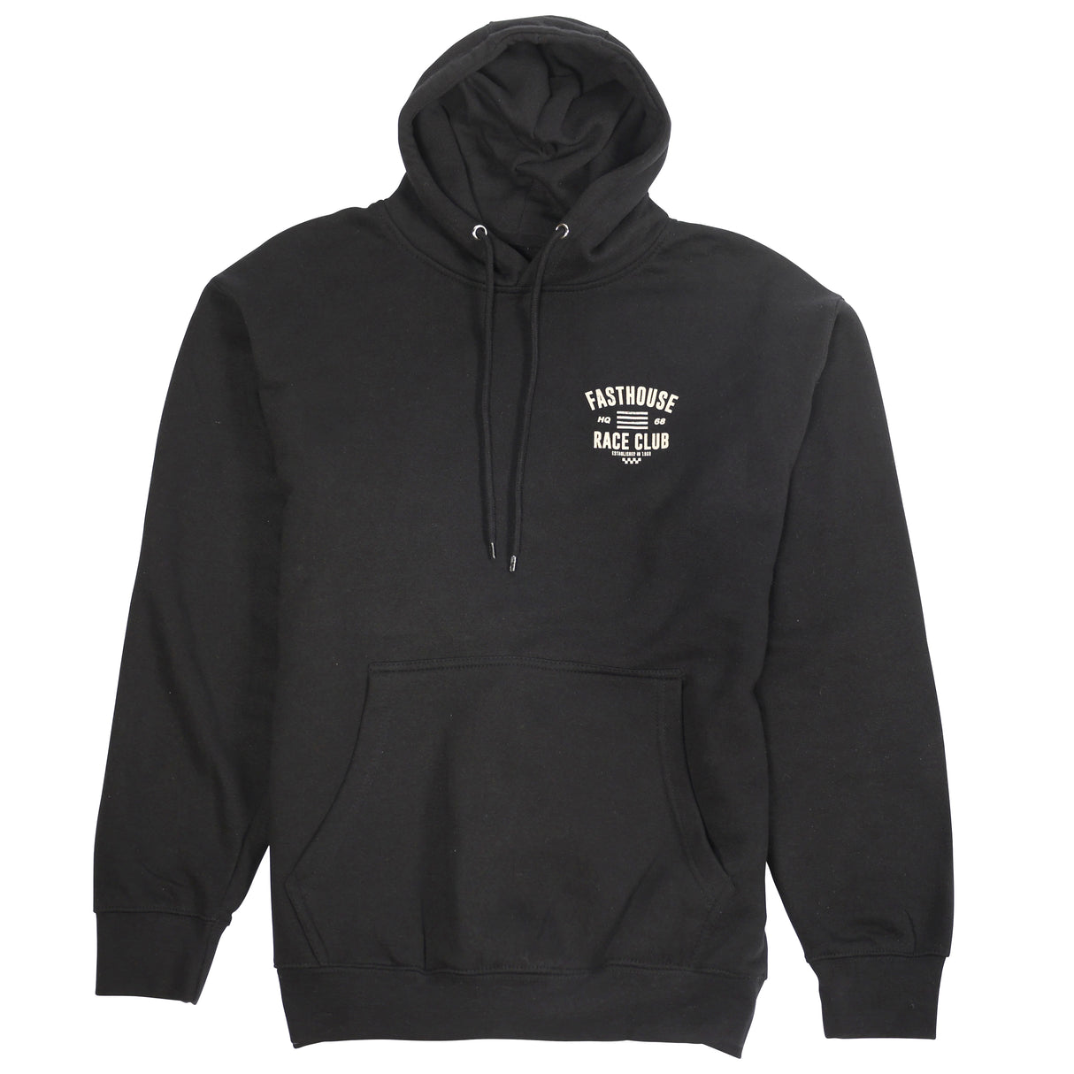 FastHouse HQ CLUB PULLOVER BLACK 2XL - HQ CLUB PULLOVER