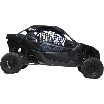 Moose Offroad Lower Half Door Lower Door Insert - Black - Cam-Am