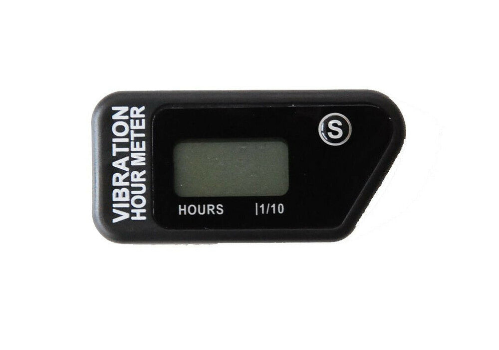 RFX HOUR METER WIRELESS BLACK