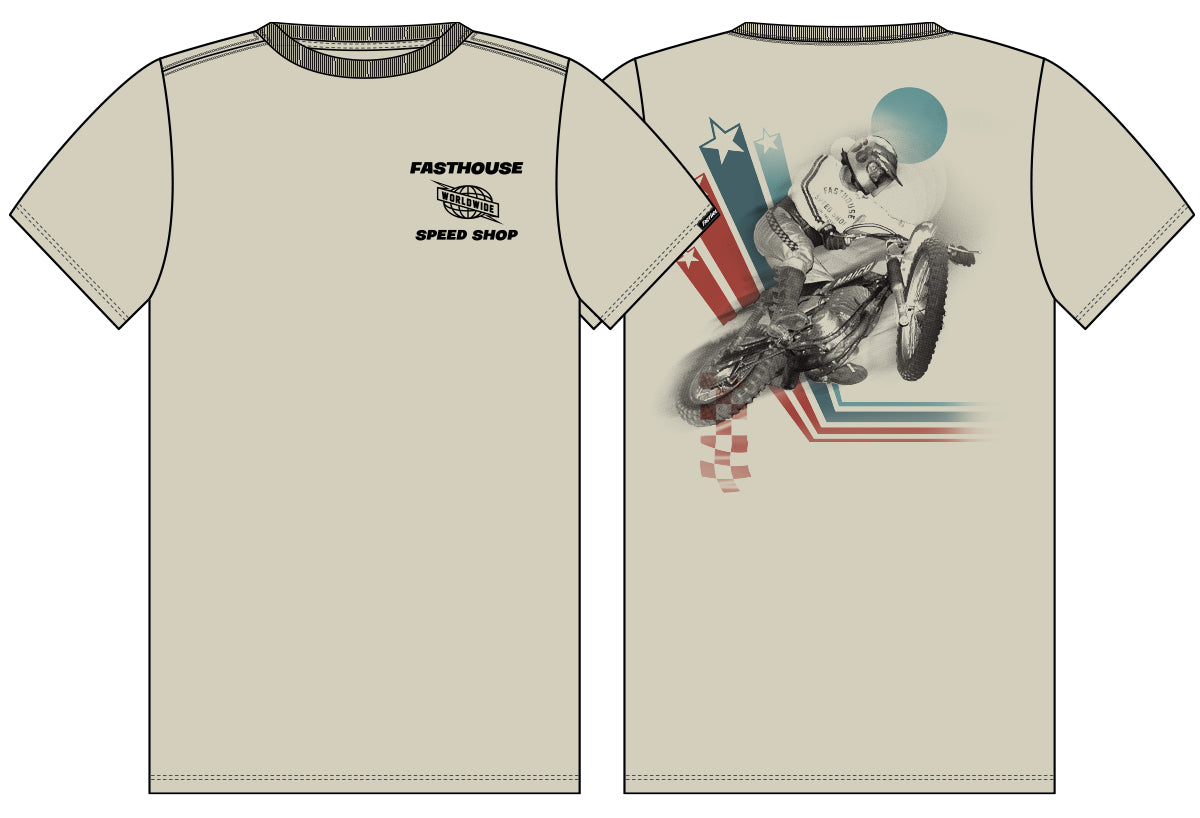 FastHouse CHAMPION SS TEE NATURAL