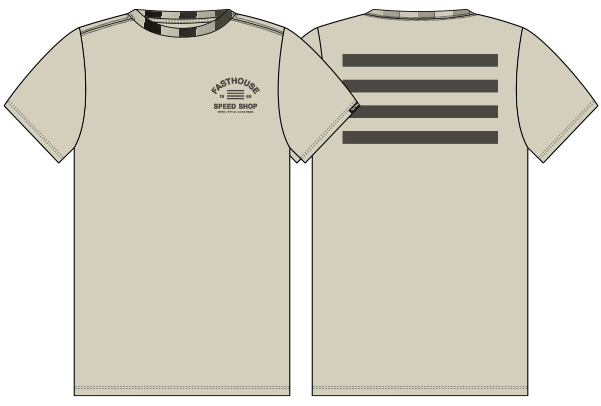 FastHouse COBALT SS TEE NATURAL