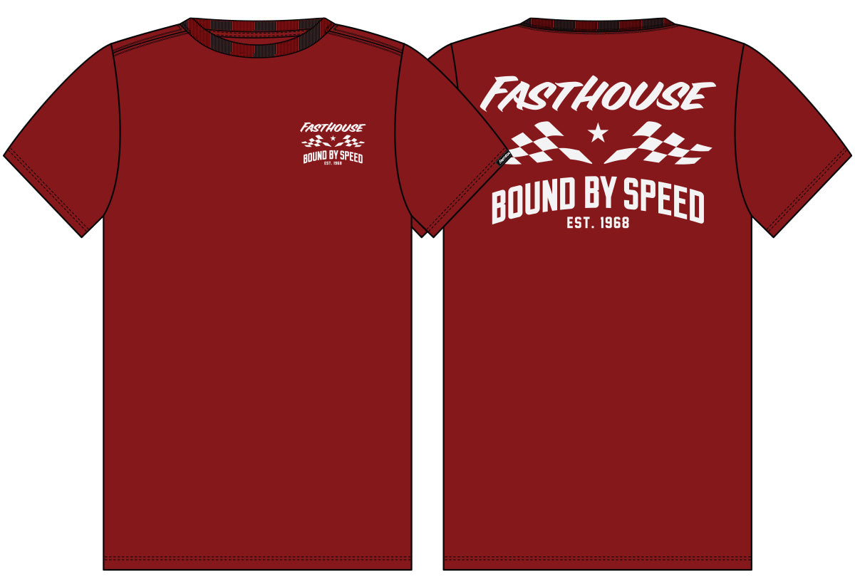 FastHouse BOUND SS TEE CARDINAL 3X