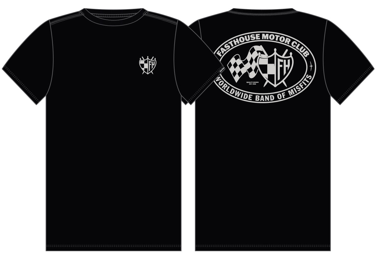 FastHouse MOD SS TEE BLACK MD - MOD SS TEE