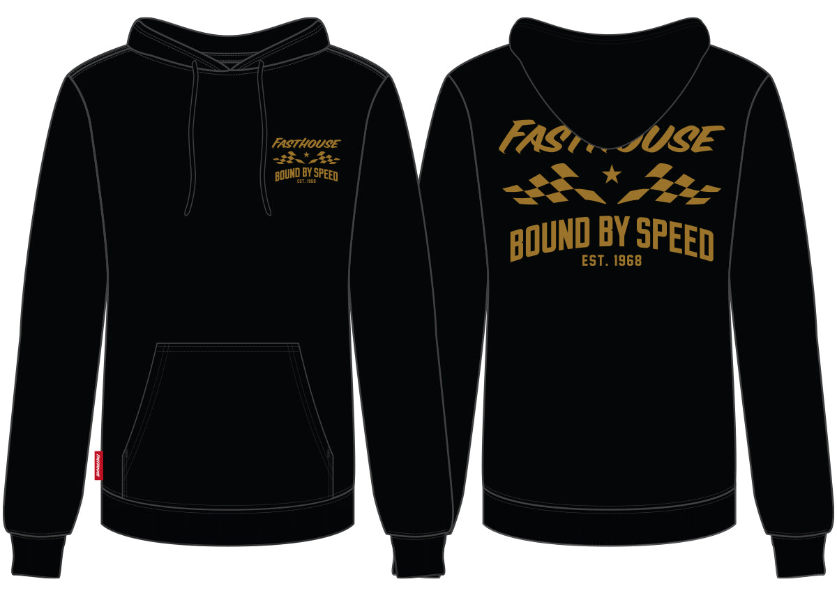 FastHouse Bound Hooded Pullover  BLACK