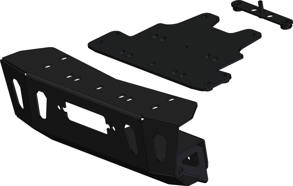 KFI WINCH MOUNT POL RZR TURBO S