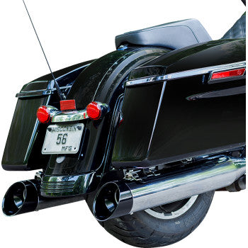 S&S Cycle 4-1/2" Chrome MK45 Cutlass Performance Mufflers