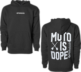 DBK Moto is Dope Youth Charcoal Heather Hoodie