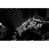 S&S Cycle 124" Power Package - Gear Drive - Non-Highlighted Fins - Black Pushrod Tubes - 107" M8