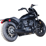 S&S Cycle 2-into-1 Grand National Exhaust System - Black - 50-State