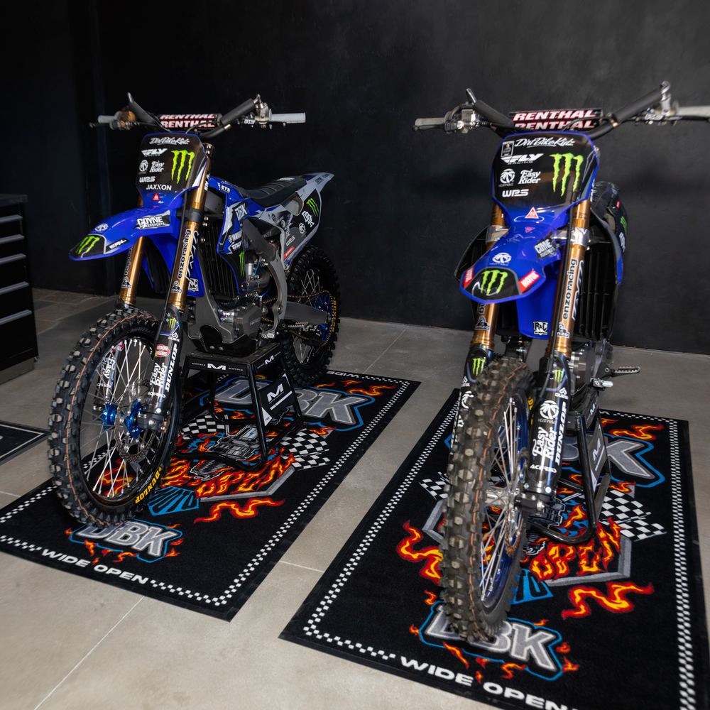 DBK Wide Open Bike Mat 3.5'X7'