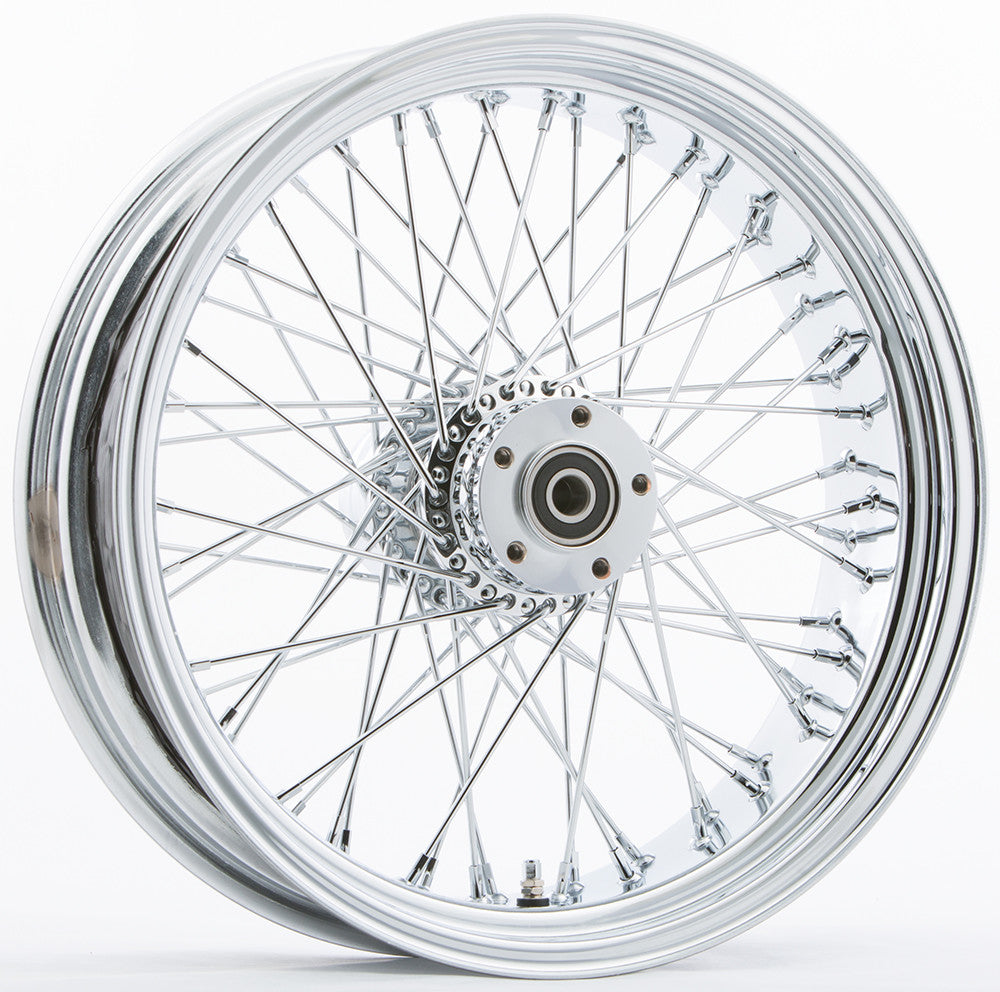 HARDDRIVE RR 60-SPK CHROME 18X5.5 WIDE-HUB 1" AXL 00 LTR