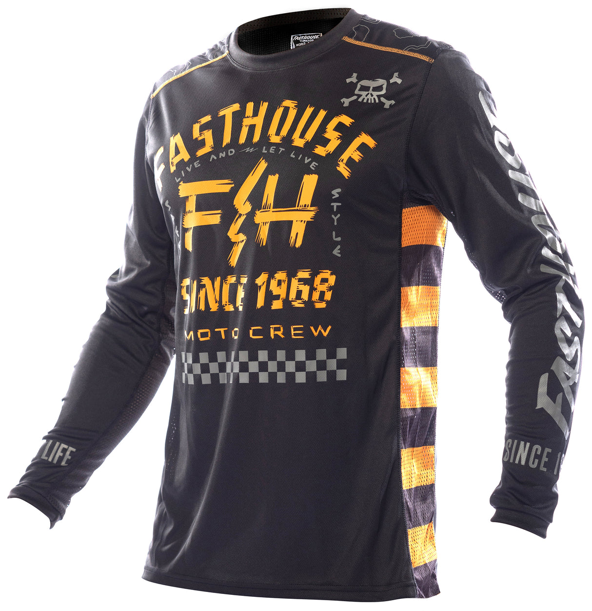 FastHouse OFF-ROAD JERSEY BLK/AMBER 2X