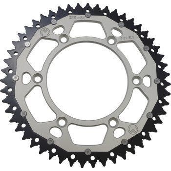 Moose Offroad Dual Sprocket Dual Sprocket - 51 Tooth - Silver - Honda