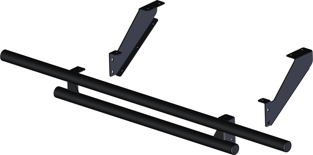 KFI REAR BUMPER BLACK