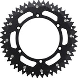 Moose Offroad Dual Sprocket Dual Sprocket - 49 Tooth - Black - Kawasaki/Suzuki