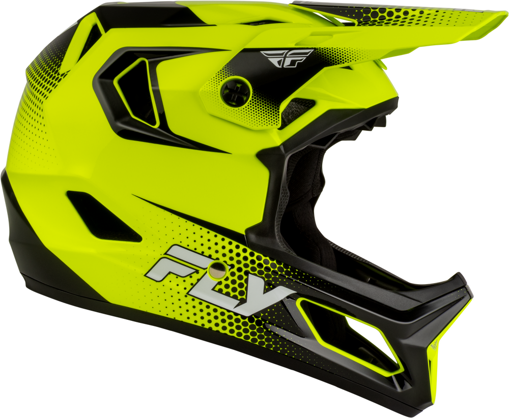 FLY RACING YOUTH RAYCE SONAR BICYCLE HI-VIS HELMET