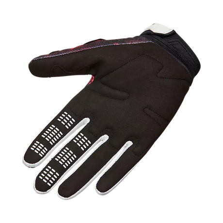 Fox Racing 180 Kairos White/Fluo Red Gloves