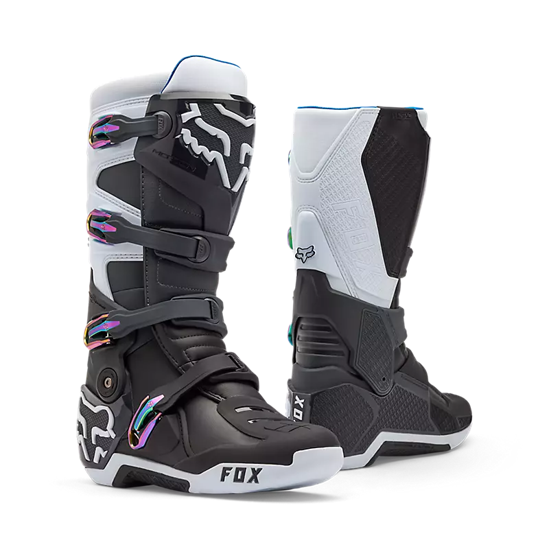 Fox Racing Motion Boots Black/Gray/White