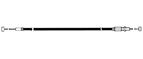 SP1 THROTTLE CABLE S-D