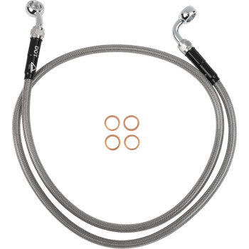 Moose Offroad Stainless Steel Braided Clutch Line Stainless Steel Braided Clutch Line - Beta