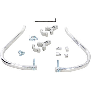 Moose Offroad Aluminum Handguards Aluminum Handguards - 1-1/8" - Mini - Silver
