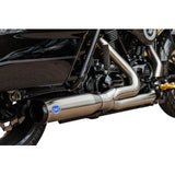 S&S Cycle 2-into-1 Qualifier Exhaust System - Race Only - Brushed Stainless