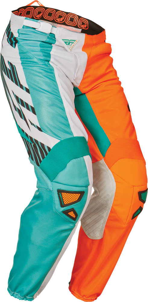 KINETIC MESH-TECH DIVISION PANT TEAL/HI-VIS ORANGE SZ 32