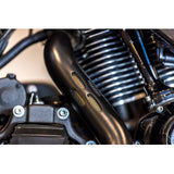 S&S Cycle 2-into-1 Diamondback Exhaust System - Guardian Black - 50-State