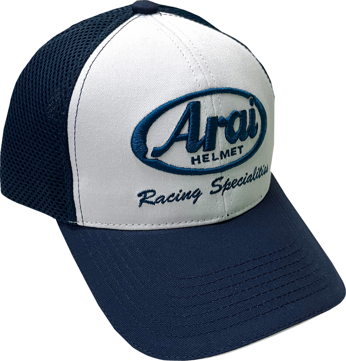 Arai Mesh Hat - White/Navy - One Size