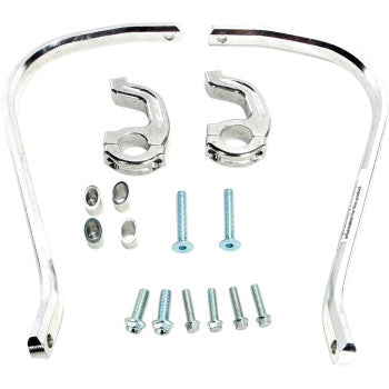 Moose Offroad Contour Handguards — Contour Contour Handguards - 1-1/8" - Silver