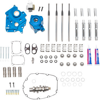 S&S Cycle Cam Chest Kit for M8 - Chain Drive - Water Cooled - 540 Cam - Chrome Pushrods