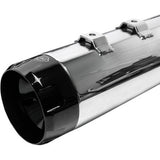 S&S Cycle 4-1/2" MK45 Performance Mufflers - Chrome with Black Thruster