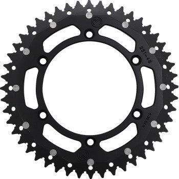 Moose Offroad Dual Sprocket Dual Sprocket - 48 Tooth - Black - Yamaha