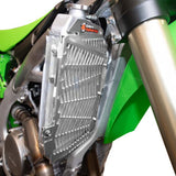 Moose Offroad Radiator Guards Radiator Guards - Silver - Kawasaki