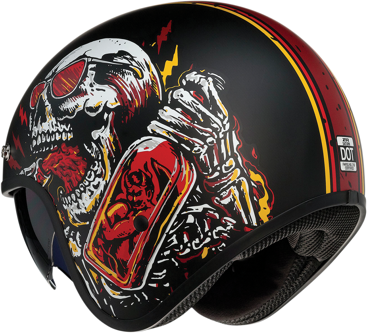 Saturn Devil Made Me Helmet
